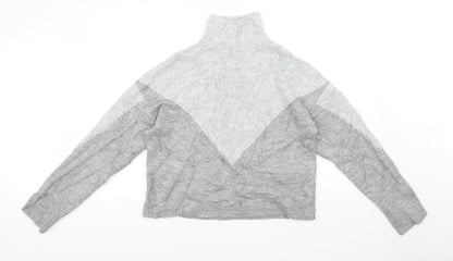 Primark Womens Grey   Pullover Jumper Size S