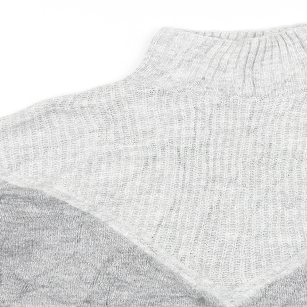 Primark Womens Grey   Pullover Jumper Size S