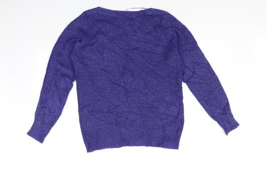 BM Womens Purple   Pullover Jumper Size S