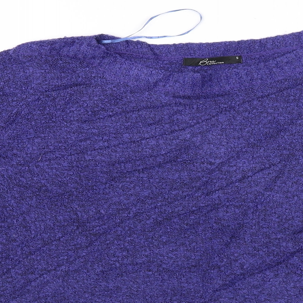 Bonmarché Womens Purple Pullover Jumper Size S