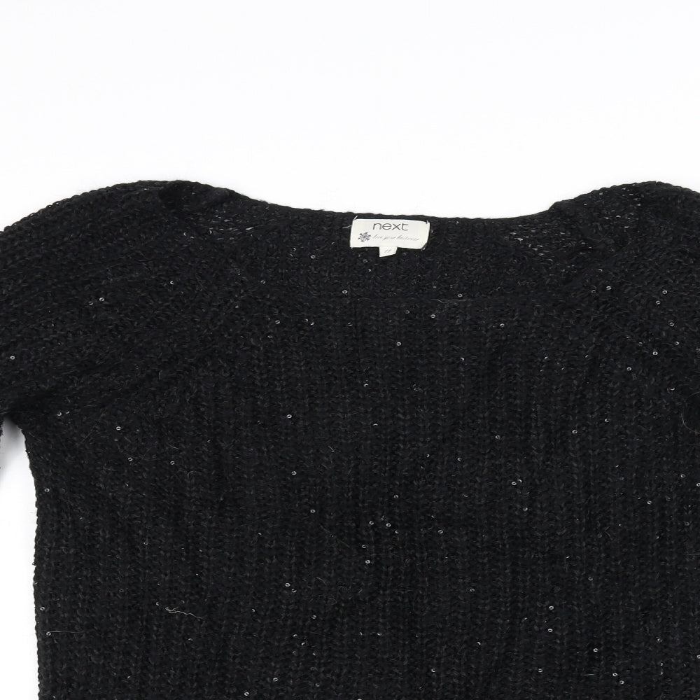 NEXT Womens Black   A-Line  Size 12