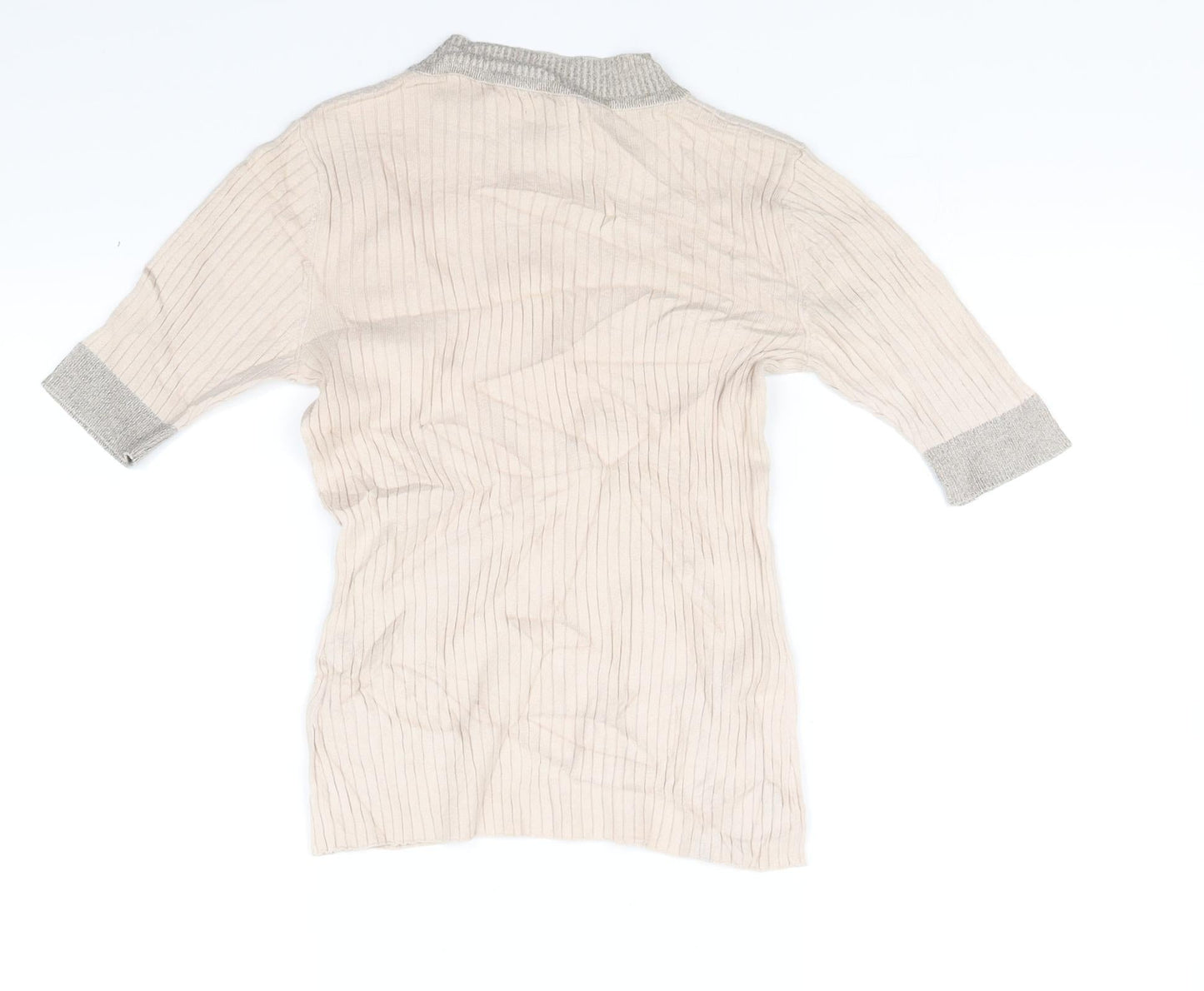 Womens UK Size 8 River island Pink Basic T-Shirt