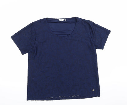 CC Womens Blue   Basic Blouse Size M