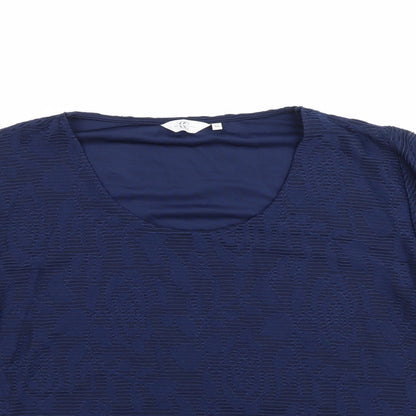 CC Womens Blue   Basic Blouse Size M