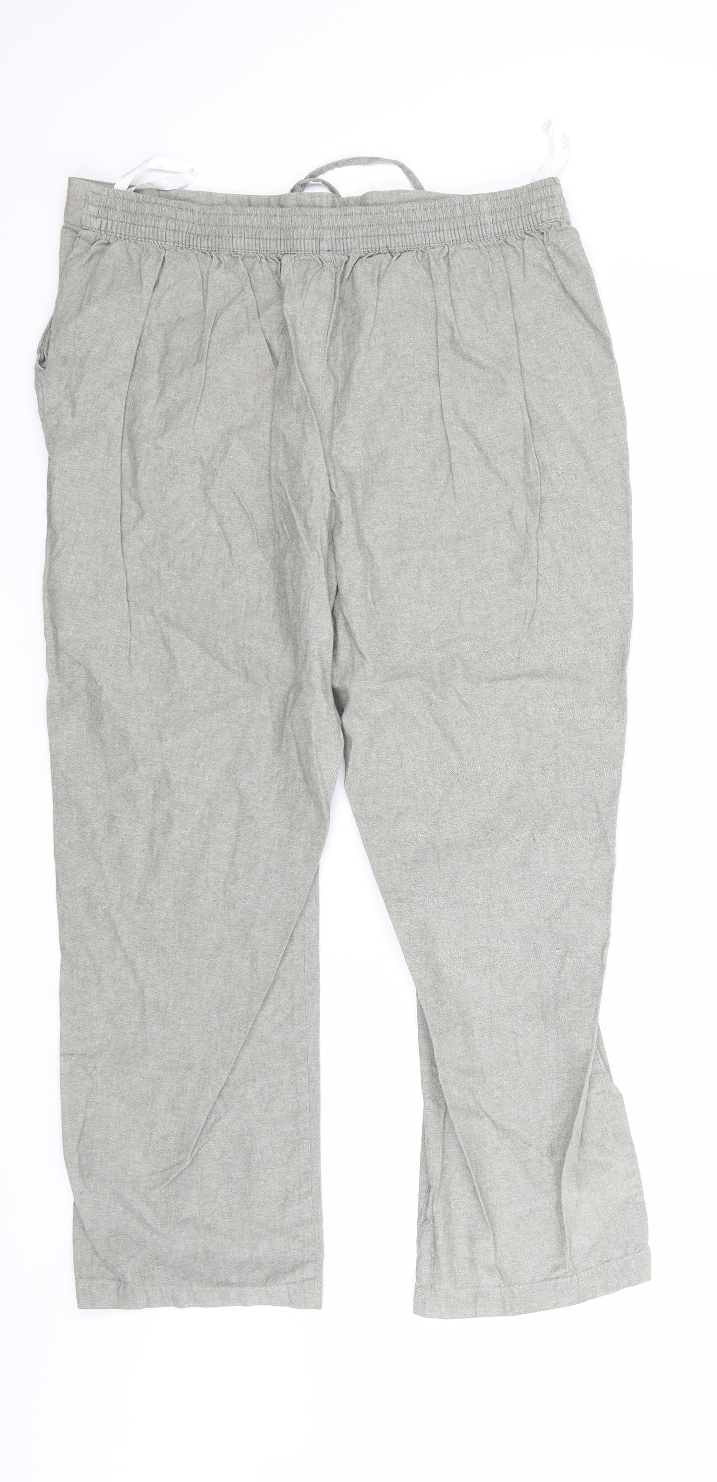 Womens UK Size 16 isle Regular Fit  Grey Trousers
