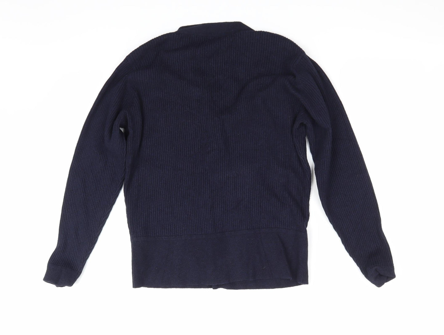 Preworn Womens Blue  Knit Pullover Jumper Size S