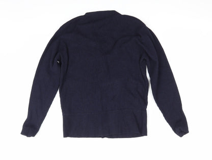 Preworn Womens Blue  Knit Pullover Jumper Size S