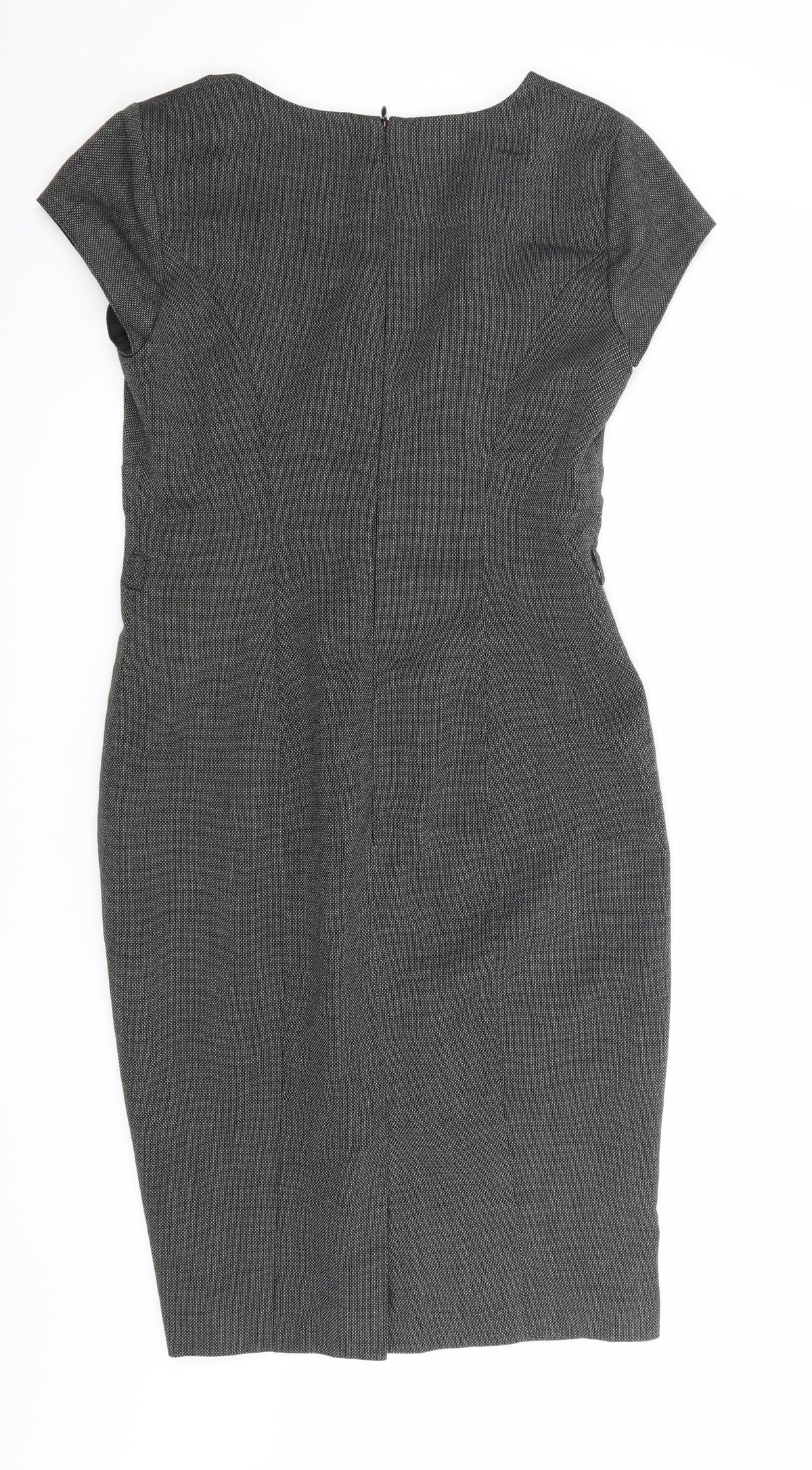 Sophie Grey Womens Grey   A-Line  Size 10