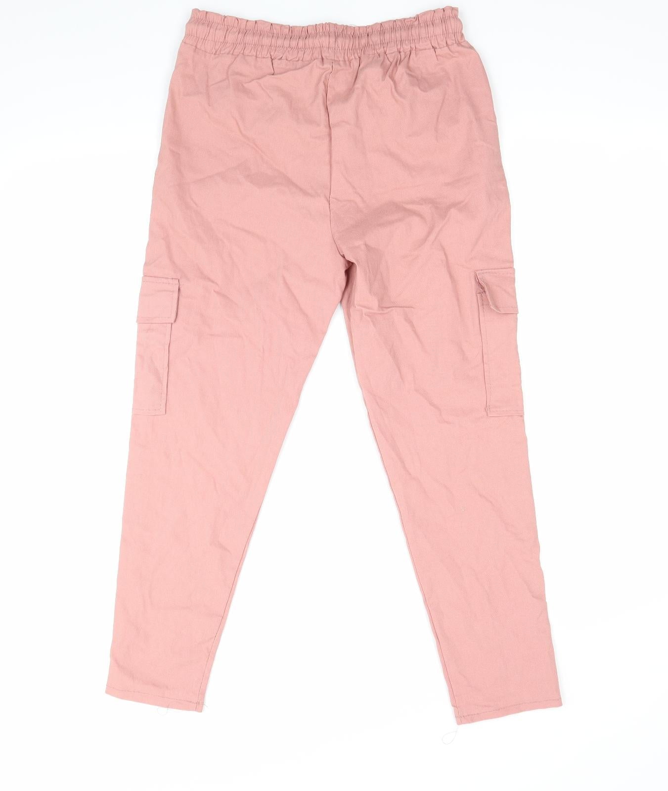 Preworn Girls Pink   Jogger Trousers Size XL