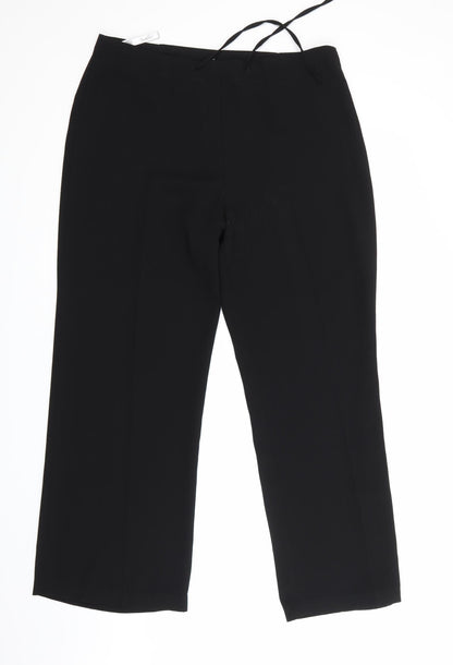 Berkshire Womens Black   Trousers  Size 14 L25 in