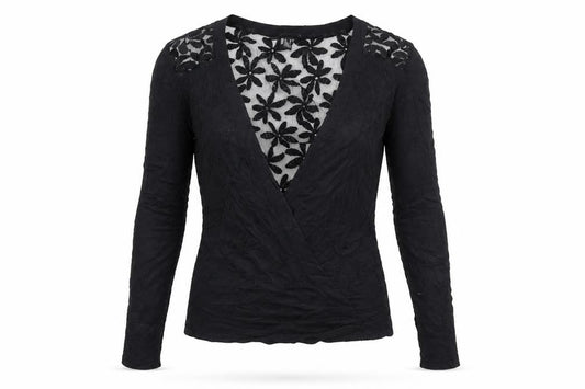 izabel Womens Black  Knit Cardigan Jumper Size 8