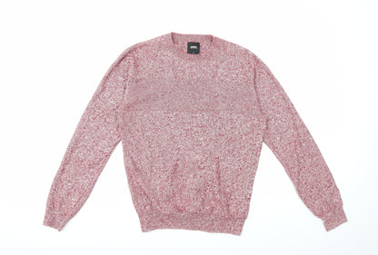 Burton Mens Red  Knit Pullover Jumper Size S