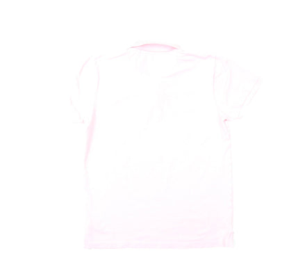 Easy Mens Pink    Polo Size L