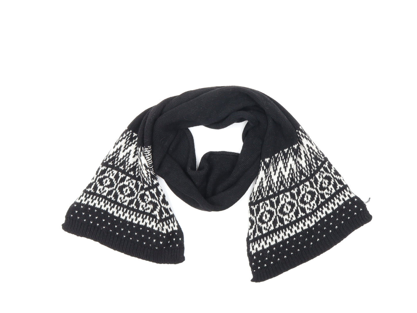 United Colours of Benetton Womens Black    Scarf