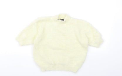 Atmosphere Womens Yellow  Knit Pullover Jumper Size 8