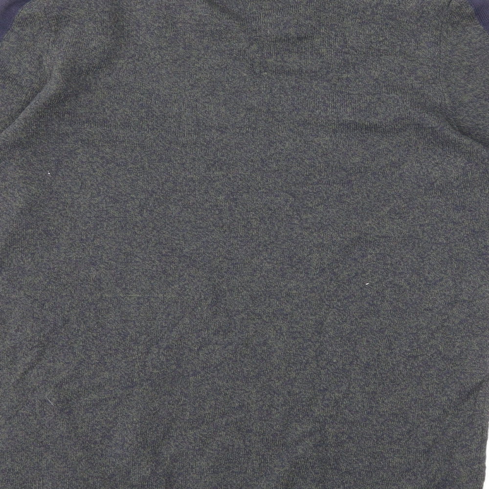 Marks and Spencer Mens Grey  Knit Pullover Jumper Size XS