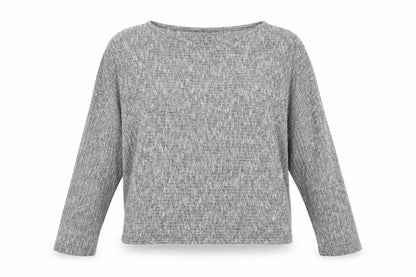Select Womens Grey  Knit Pullover Jumper Size 12