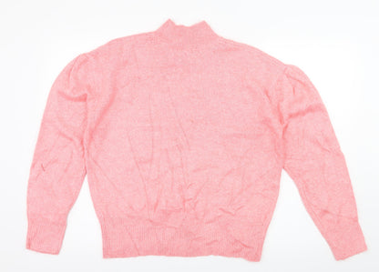 Marks and Spencer Womens Pink  Knit Pullover Jumper Size M