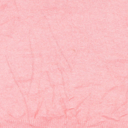 Marks and Spencer Womens Pink  Knit Pullover Jumper Size M