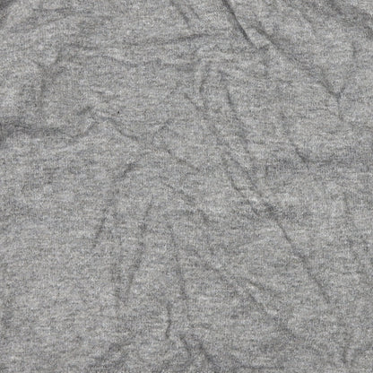 HM& Womens Grey  Knit Cardigan Jumper Size S