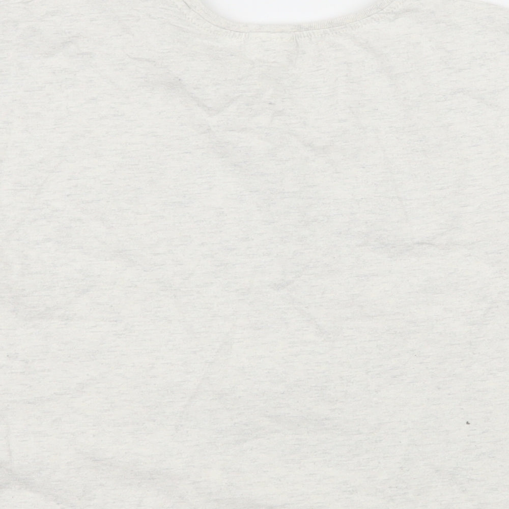 NEXT Girls Green  Jersey Basic T-Shirt Size 3-4 Years  - I Have Super Powers