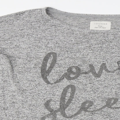 Boux Avenue  Womens Grey   Basic T-Shirt Size S