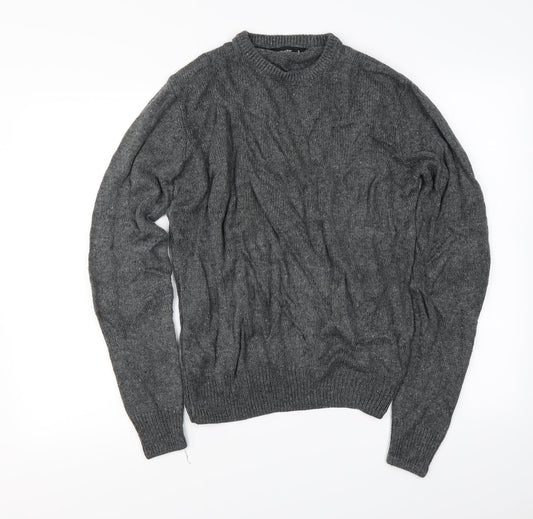 Cedar Wood State  Mens Grey   Pullover Jumper Size S