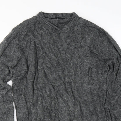 Cedar Wood State  Mens Grey   Pullover Jumper Size S