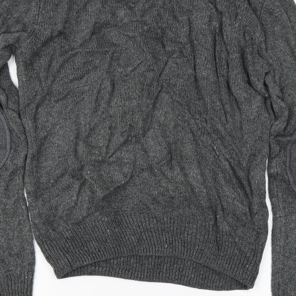 Cedar Wood State  Mens Grey   Pullover Jumper Size S
