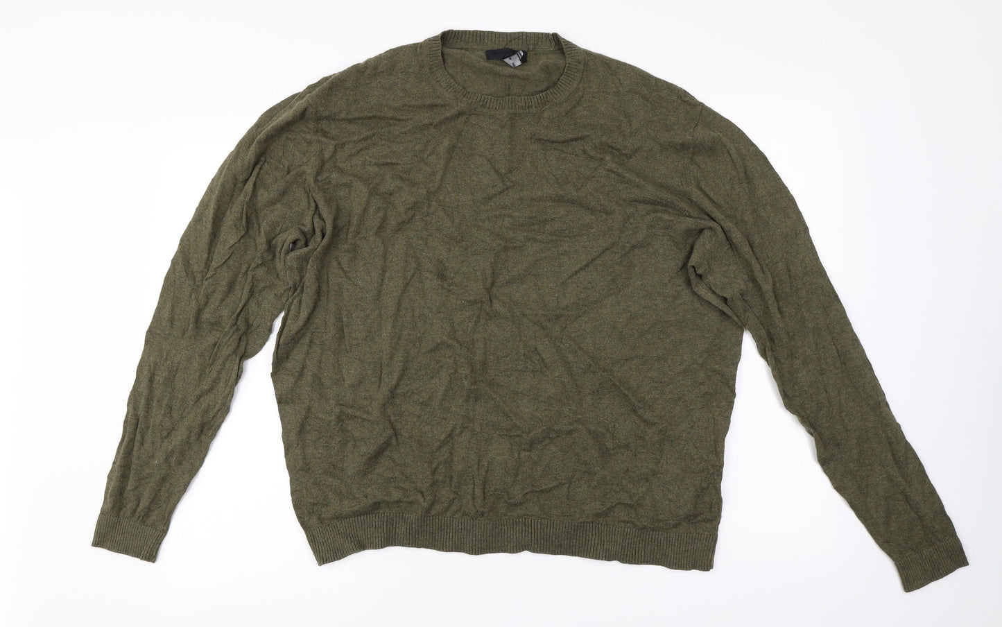 ASOS  Mens Green   Pullover Jumper Size 2XL