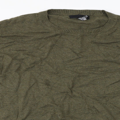 ASOS  Mens Green   Pullover Jumper Size 2XL