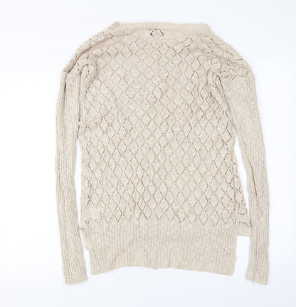 Hoxton Chic  Womens Beige   Pullover Jumper Size 12
