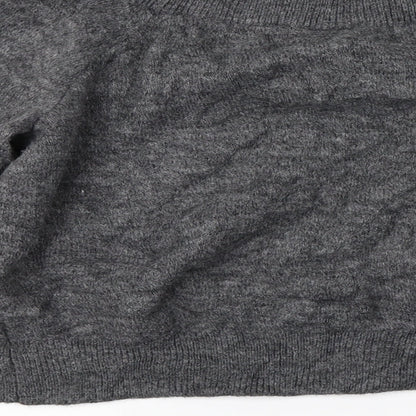 H&M  Womens Grey   Pullover Jumper Size S
