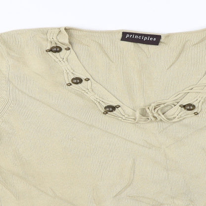 Principles  Womens Beige   Pullover Jumper Size 14