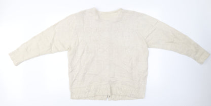 EWM  Womens Beige   Cardigan Jumper Size XL
