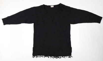Choices  Womens Black   Pullover Jumper Size 14