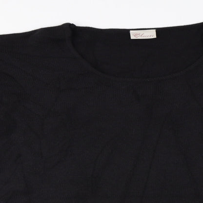 Choices  Womens Black   Pullover Jumper Size 14
