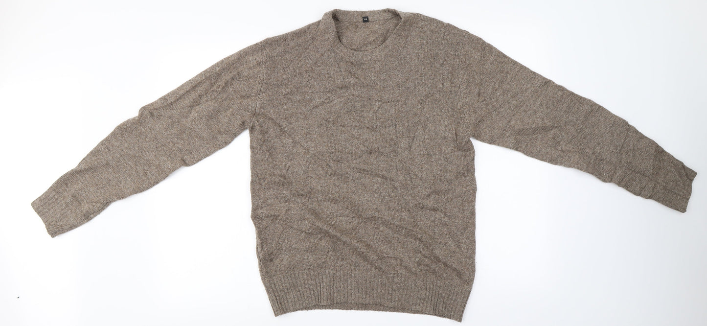 Preworn Mens Brown   Pullover Jumper Size XS