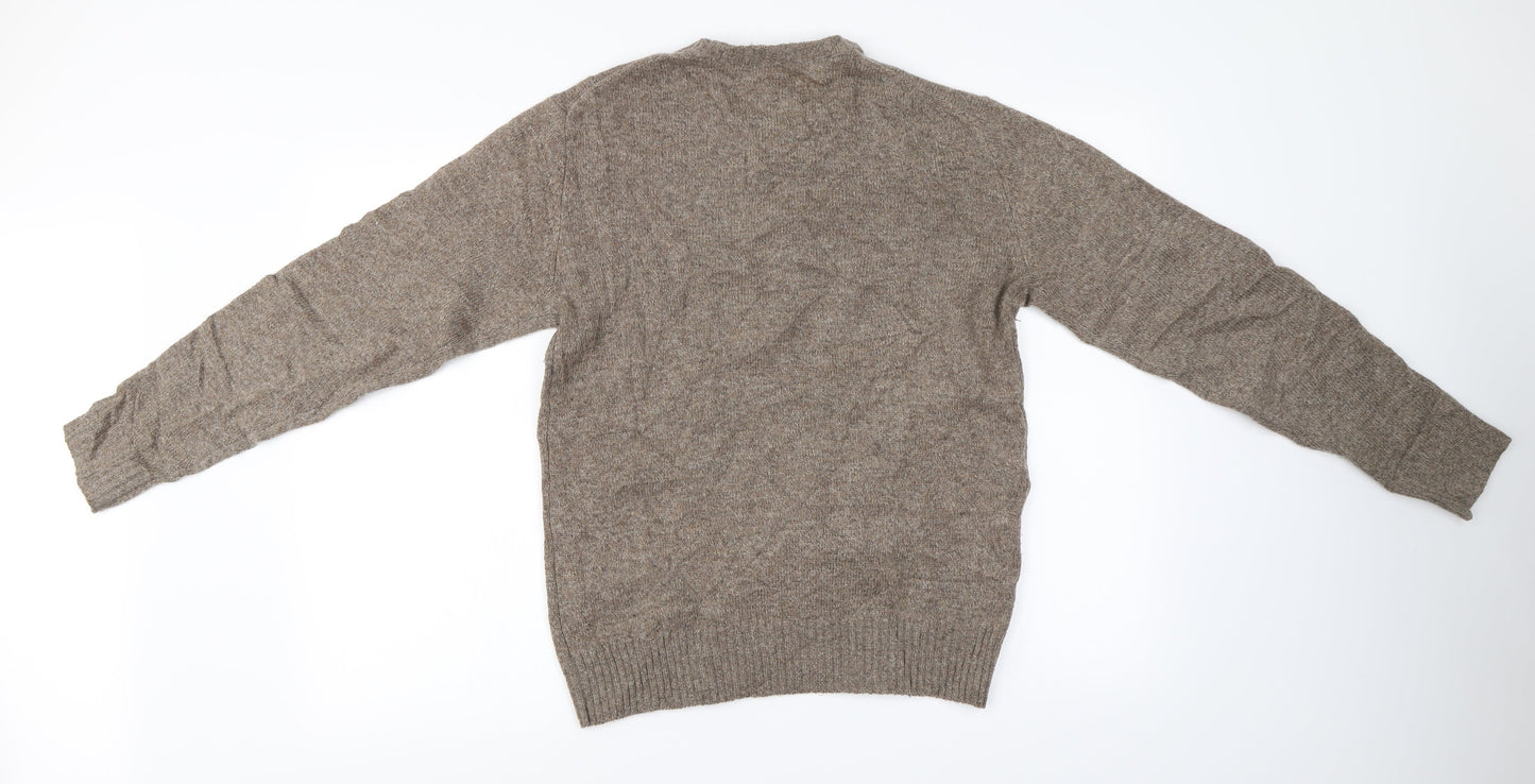Preworn Mens Brown   Pullover Jumper Size XS