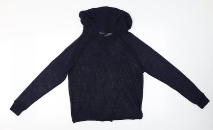 H&M  Womens Blue   Pullover Hoodie Size M