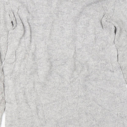 H&M Girls Grey   Pullover Jumper Size 14 Years  - Sequin Stars