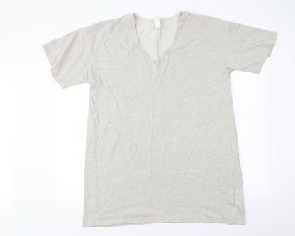 Womens UK Size L H&M Ivory Basic T-Shirt