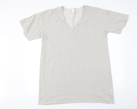 Womens UK Size L H&M Ivory Basic T-Shirt
