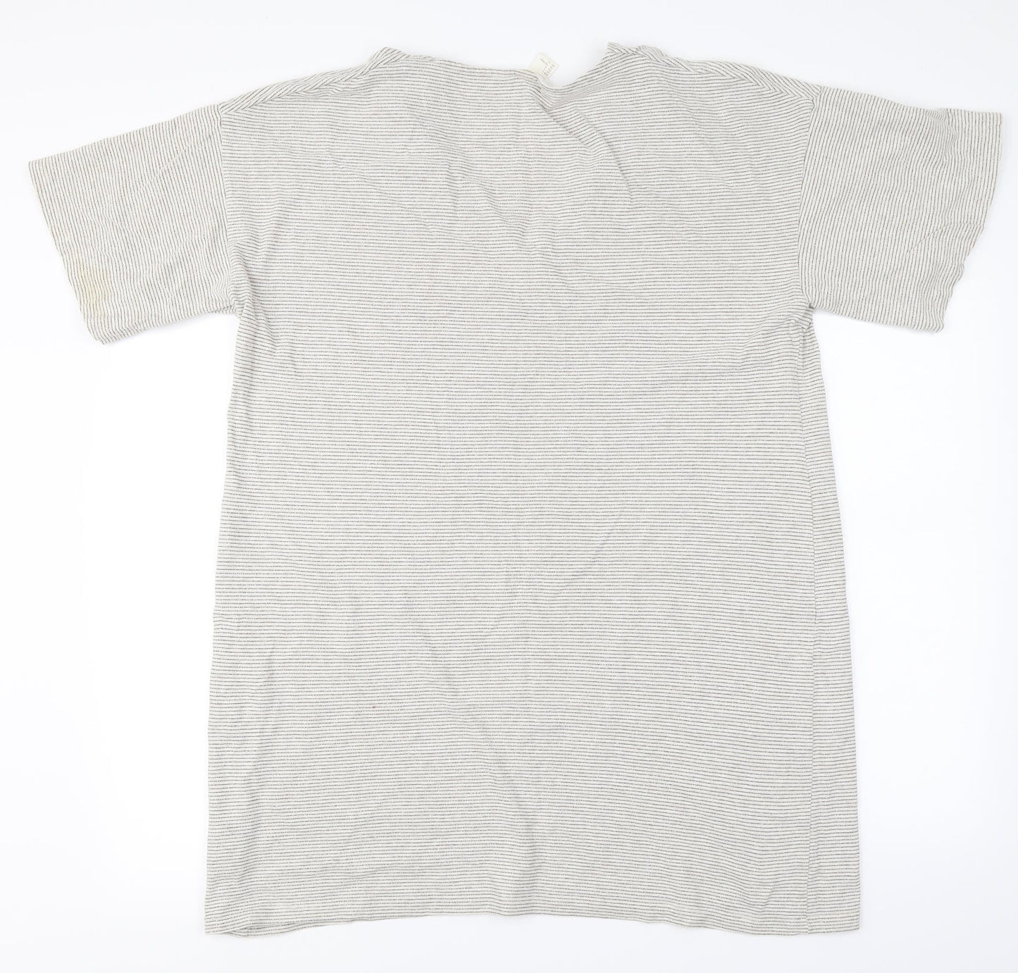 Womens UK Size L H&M Ivory Basic T-Shirt