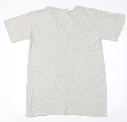 Womens UK Size L H&M Ivory Basic T-Shirt
