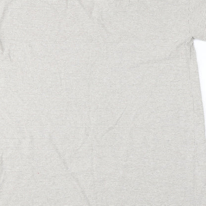 Womens UK Size L H&M Ivory Basic T-Shirt