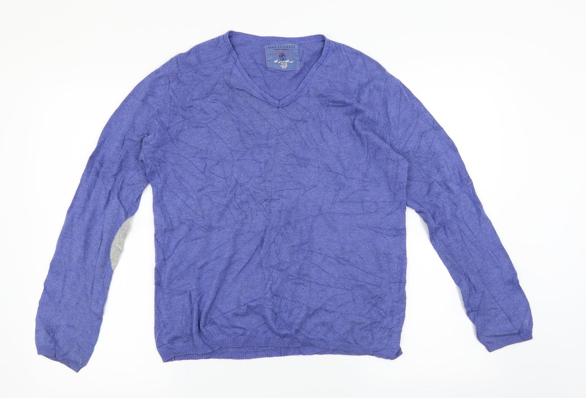 Next Boys Blue   Pullover Jumper Size 11-12 Years