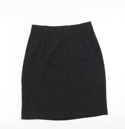 St Michaels Womens Grey   Straight & Pencil Skirt Size 10