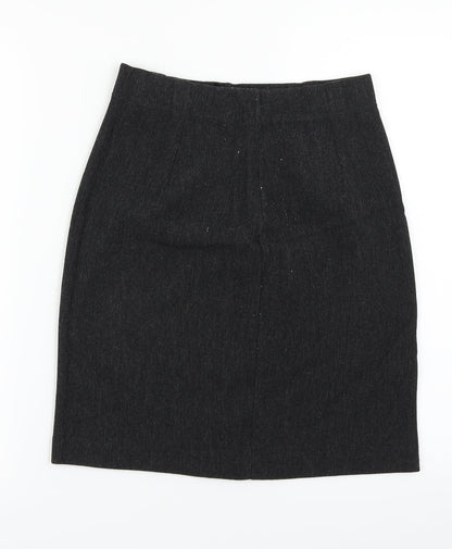 St Michaels Womens Grey   Straight & Pencil Skirt Size 10
