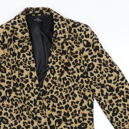 NEXT Womens Multicoloured Animal Print  Jacket Blazer Size 6